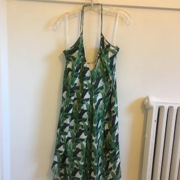 Rebecca Minkoff Palm Print Summer Dress - Picture 3 of 8
